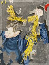 Night Time As Seen by Sim Ouch by Latifa Echakhch contemporary artwork painting