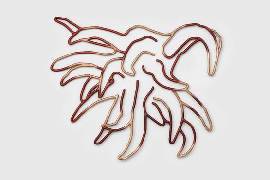 Nos diables rouges nos derives commotions tete en liesse du mardi gras by Julien Creuzet contemporary artwork Sculpture