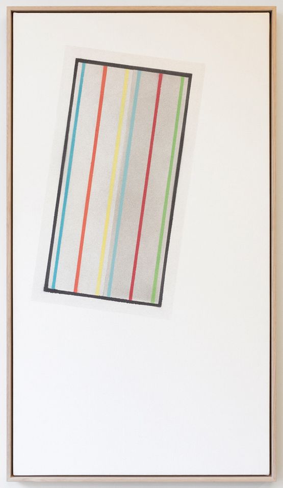 Grey Glow by Ian Scott contemporary artwork Painting