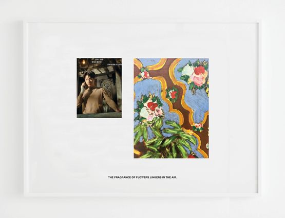 The fragrance of flowers lingers in the air. by Tobias Kaspar contemporary artwork Print
