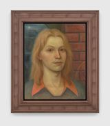 Bricks Boy by Steven Shearer contemporary artwork painting
