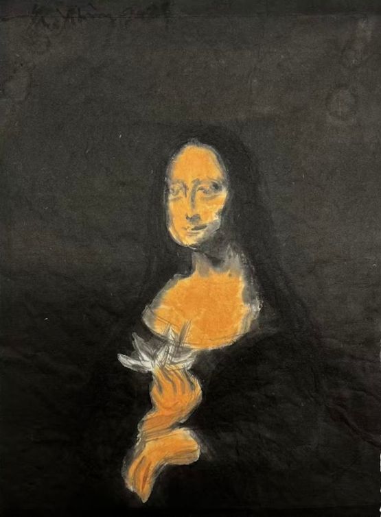 Flower Sermon No.4 by Wu Yiming contemporary artwork Works on Paper