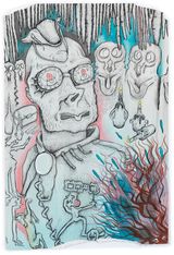 Whitby Goth Festival by Hardeep Pandhal contemporary artwork painting works on paper drawing