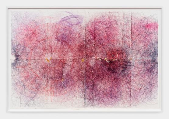 Automatic Drawing August 2022 by Evan Holloway contemporary artwork Works on Paper