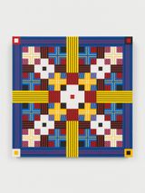 Fractal Geometry by Gloria Klein contemporary artwork painting