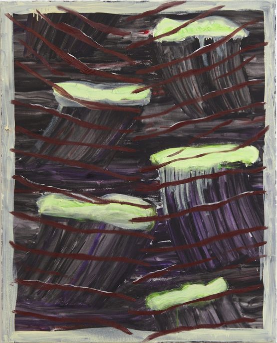 Paradises by Stella Corkery contemporary artwork Painting