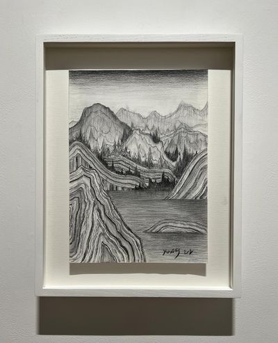 Huang Yuxings Monochromatic Studies of Landscape at Almine Rech