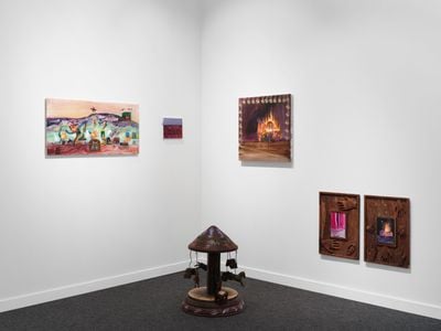 Noorain Inam Fans Flames and Fantasy at NADA Miami 2024