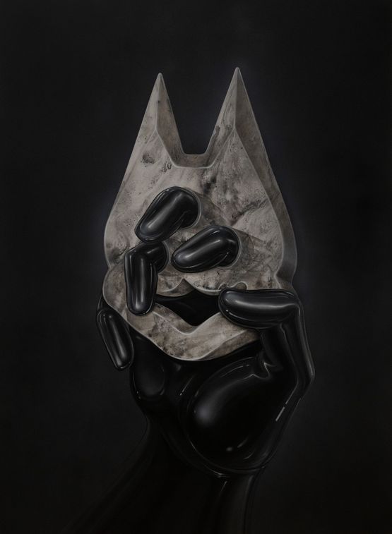 My Weapon by Tos Suntos contemporary artwork Painting