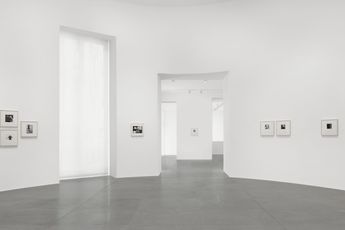 Contemporary art exhibition Francesca Woodman Lately I Find a Sliver of Mirror Is Simply to Slice an Eyelid at Gagosian Rome Italy