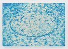 Blue Chips A Dedication To Jackson Pollock by Jack Whitten contemporary artwork Painting