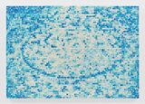 Blue Chips A Dedication To Jackson Pollock by Jack Whitten contemporary artwork painting
