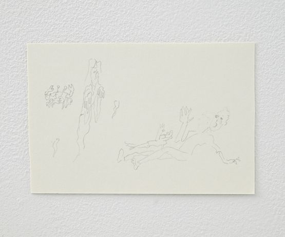 Ghost People Surprised by Ghost Crab by Masaya Chiba contemporary artwork Works on Paper