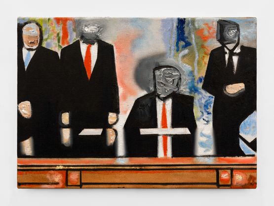 Untitled by Wilhelm Sasnal contemporary artwork Painting