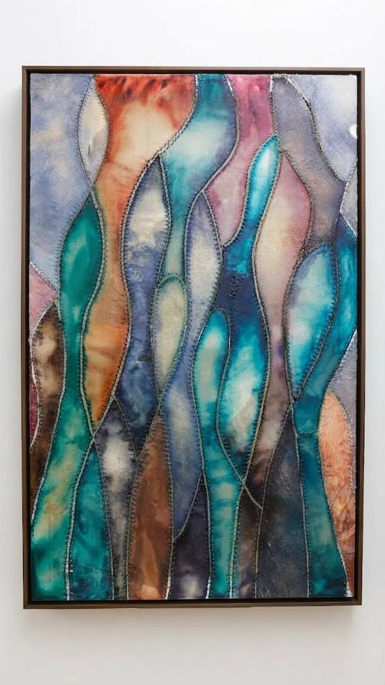 Weavescape by Yohan Han contemporary artwork Painting