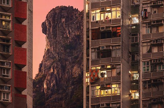Peculiar Proximity Thirty-six Views of Lion Rock Hong Kong by Romain Jacquet-Lagreze contemporary artwork Photography
