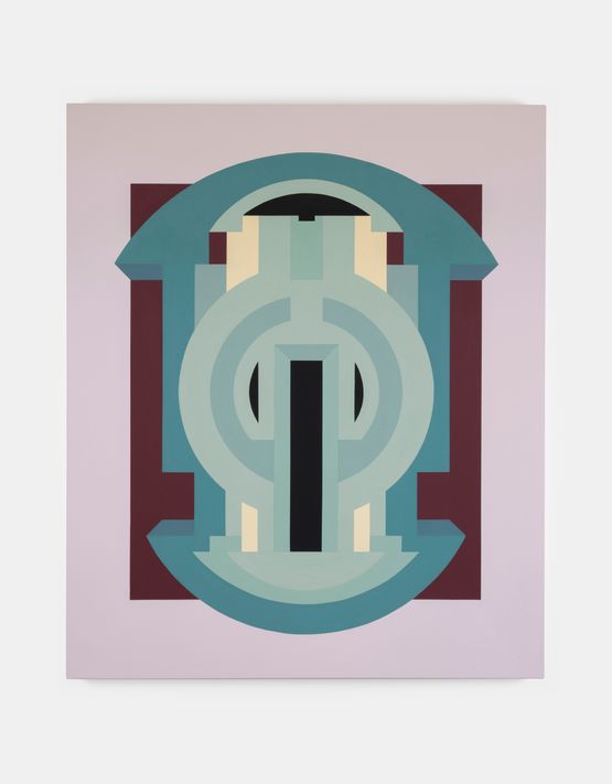Winged-Disc by Hazel Osullivan contemporary artwork Painting