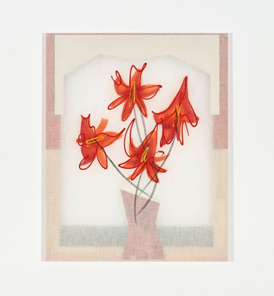 Fioritura su finestra by Riccardo Baruzzi contemporary artwork Works on Paper