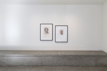 Contemporary art exhibition Billy Apple Head Height and other self-portraits at Hamish McKay Wellington New Zealand