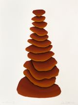 Iron Column by David Nash contemporary artwork works on paper