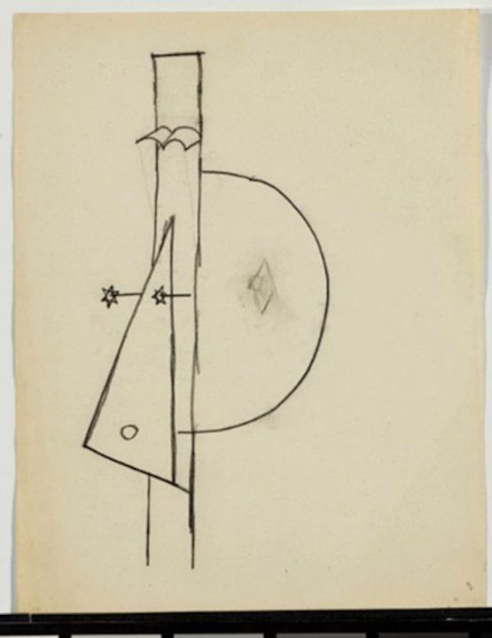 Visage by Pablo Picasso contemporary artwork Works on Paper