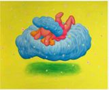 Out of the Sky by Beiqiqi contemporary artwork painting