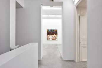 Contemporary art exhibition Gerasimos Floratos Psychogeography at Almine Rech Paris Rue de Turenne France