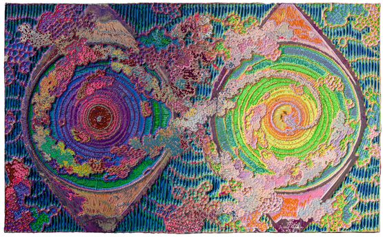 Heavenly Eyes 20260616 by Jiang Miao contemporary artwork Painting