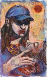 Salome by Ina Ebenberger contemporary artwork painting