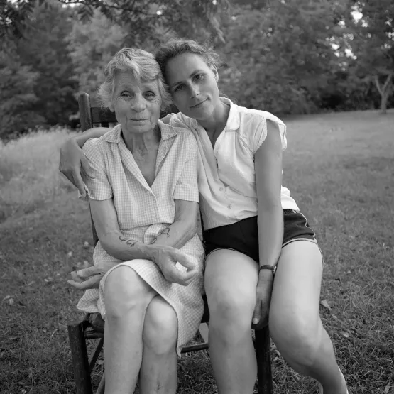 Reva and Edith Danville Virginia by Emmet Gowin contemporary artwork Photography