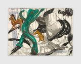 No Title The flutter of... by Raymond Pettibon contemporary artwork works on paper