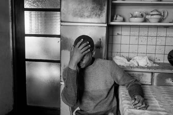 Mzwandile at home by Lindokuhle Sobekwa contemporary artwork Photography