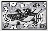 Disney Doodles - Plane Crazy by Mr Doodle contemporary artwork print