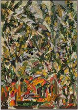 Banana Trees on Fire by Ugo Schildge contemporary artwork mixed media