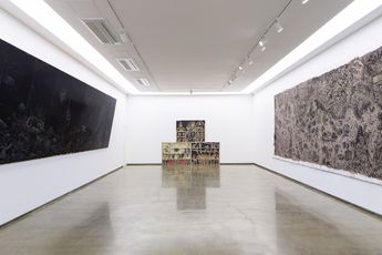 Contemporary art exhibition Bae Yoon Hwan Breathing Island at Gallery Baton Seoul South Korea