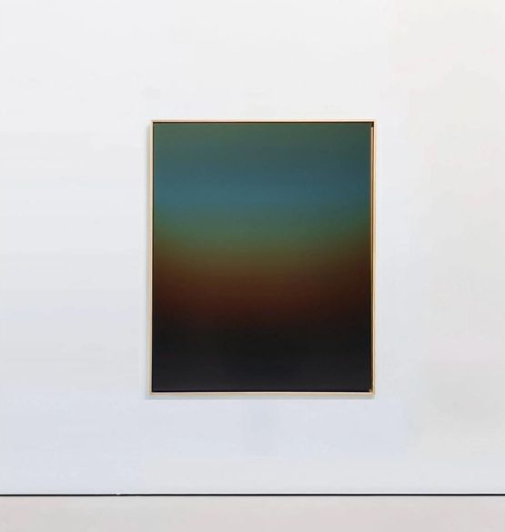 Rust Twilight by Theo Pinto contemporary artwork Painting