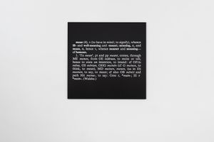 Joseph Kosuth
