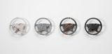 Eroded Mercedes Benz Steering Wheels by Daniel Arsham contemporary artwork mixed media