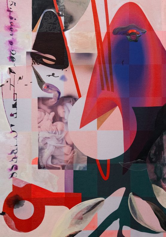 Time Travel 3 Postcard from Amsterdam by Joanne Pang contemporary artwork Painting
