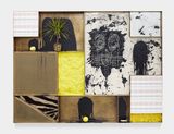 Untitled Microphone Sculpture by Rashid Johnson contemporary artwork mixed media