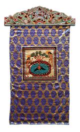 The Stars and Ring of Fire by Citra Sasmita contemporary artwork painting sculpture textile