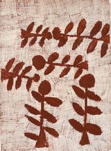 Djorra paper 9 by Nyapanyapa Yunupiu contemporary artwork mixed media