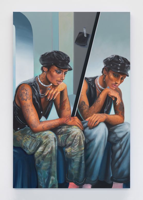 Omari FiDi by Alannah Farrell contemporary artwork Painting