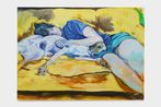 Lady and Boy by Maria Klabin contemporary artwork Painting