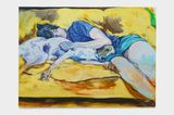 Lady and Boy by Maria Klabin contemporary artwork painting