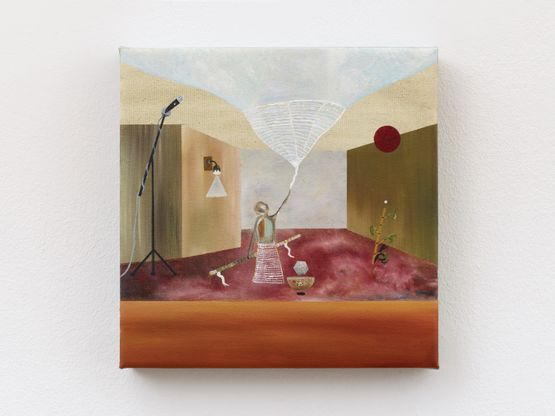 Rehearsal by Rebecca Sharp contemporary artwork Painting