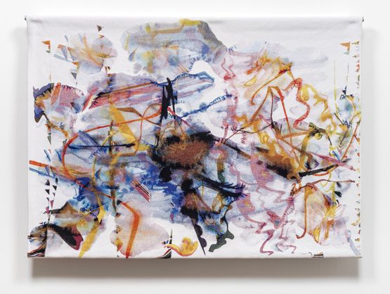 Sorrow Series 032408 by Kyungah Ham contemporary artwork Textile