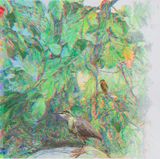 square_bit 04 by Soo Jung Choi contemporary artwork painting textile