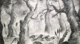 Like Beads on a String by Nathalie Djurberg and Hans Berg contemporary artwork works on paper drawing moving image