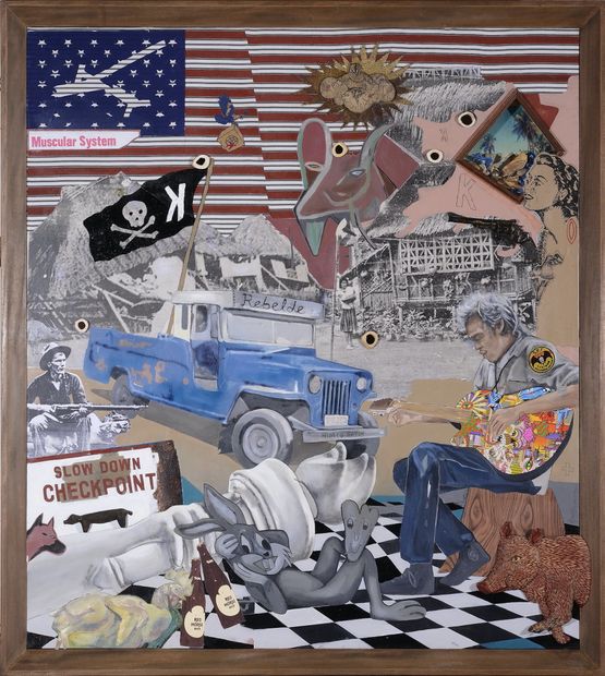 Rebel Music Immortalizing the Legacy of Pepe Smith by Kawayan De Guia contemporary artwork Works on Paper